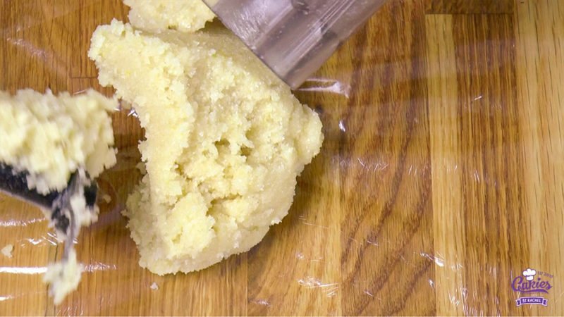 Homemade Almond Paste Recipe | This homemade almond paste recipe is super easy so so much better than the stuff you can buy in the store! Learn how to make almond paste today. | http://www.cakieshq.com | Step 11