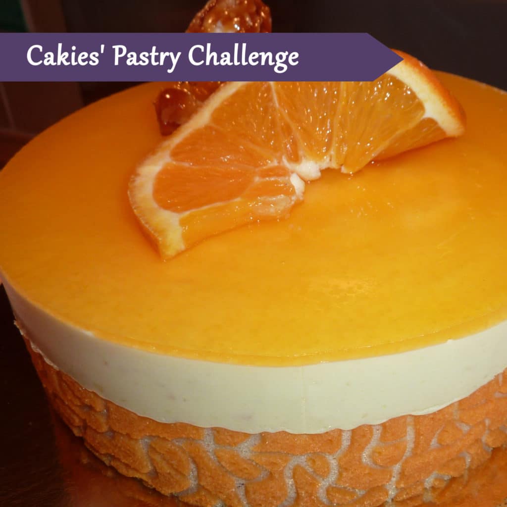 Pastry Course Day Twenty-one: 3D decorative sponge cake and fruit bavarois